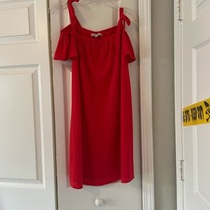 Red Midi Dress